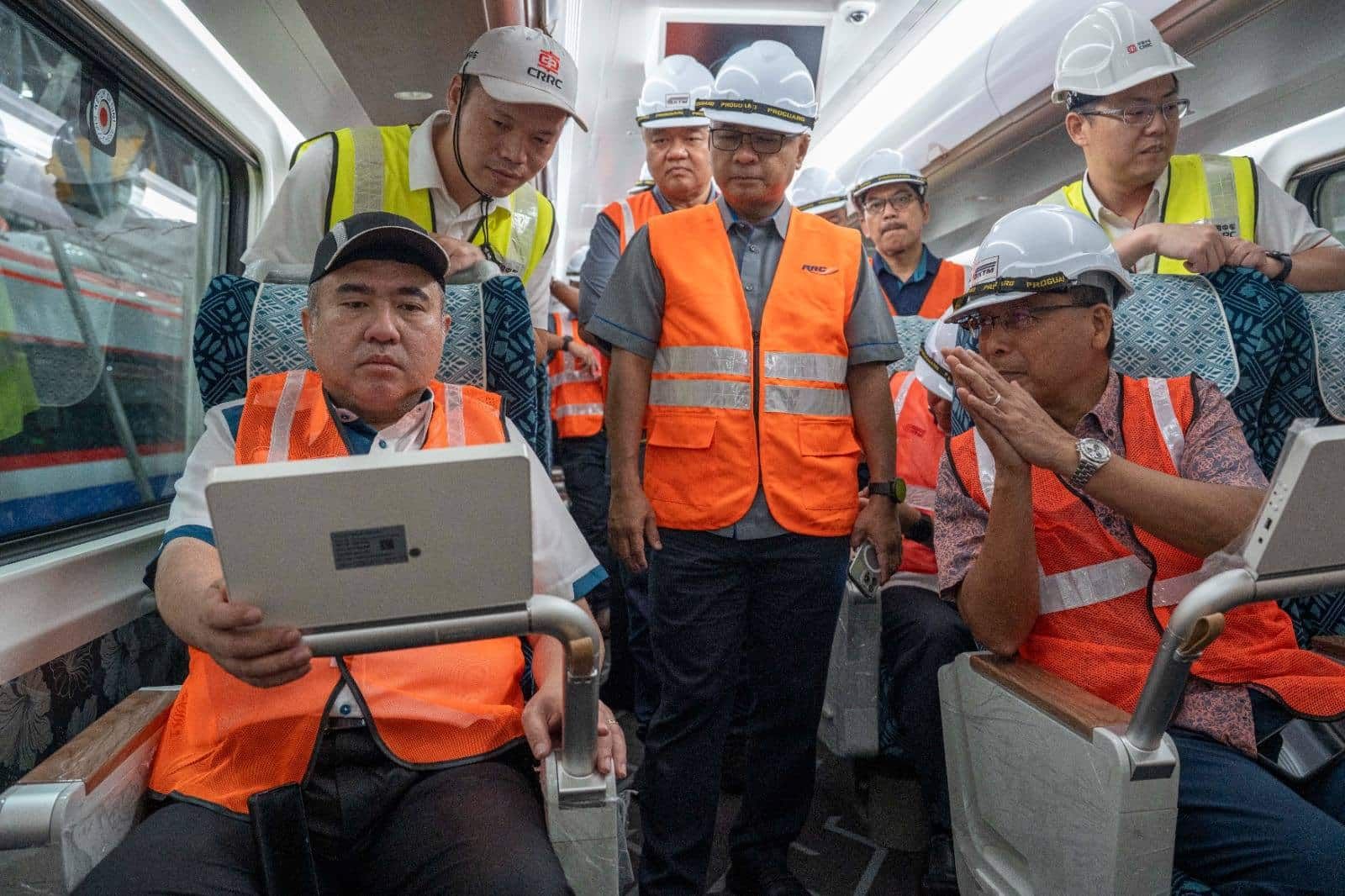 陆兆福：全新ETS双轨电动火车送抵大马 最快8月投入南马运作