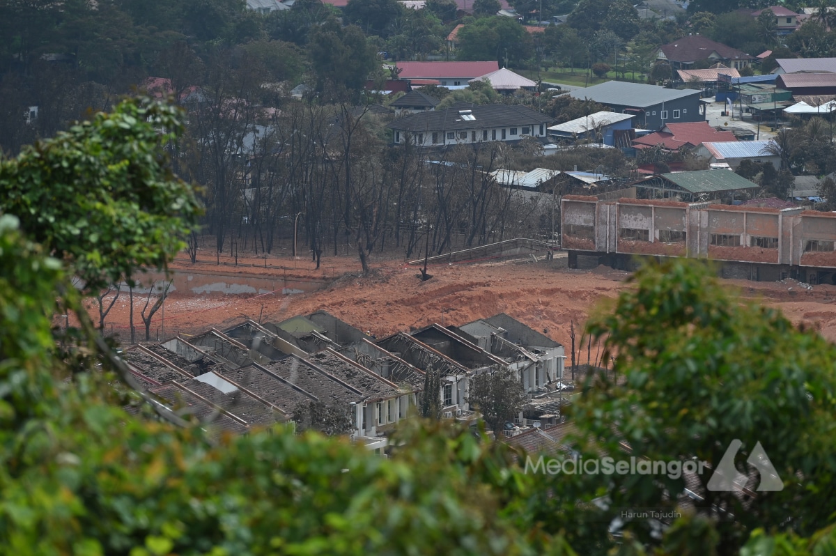 Putra Heights fire: Briefing on rebuilding damaged homes within two weeks