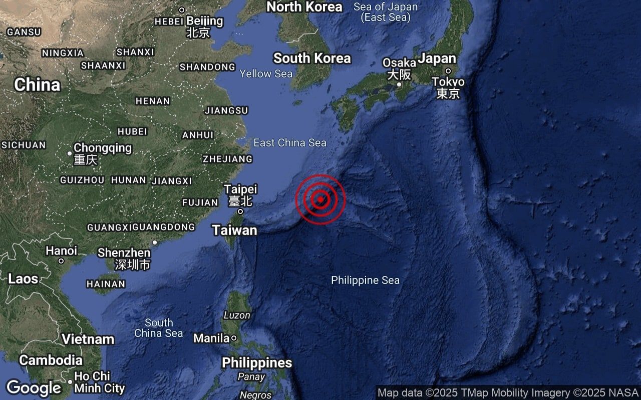 地牛又翻身！  日本琉球群岛今早5级地震