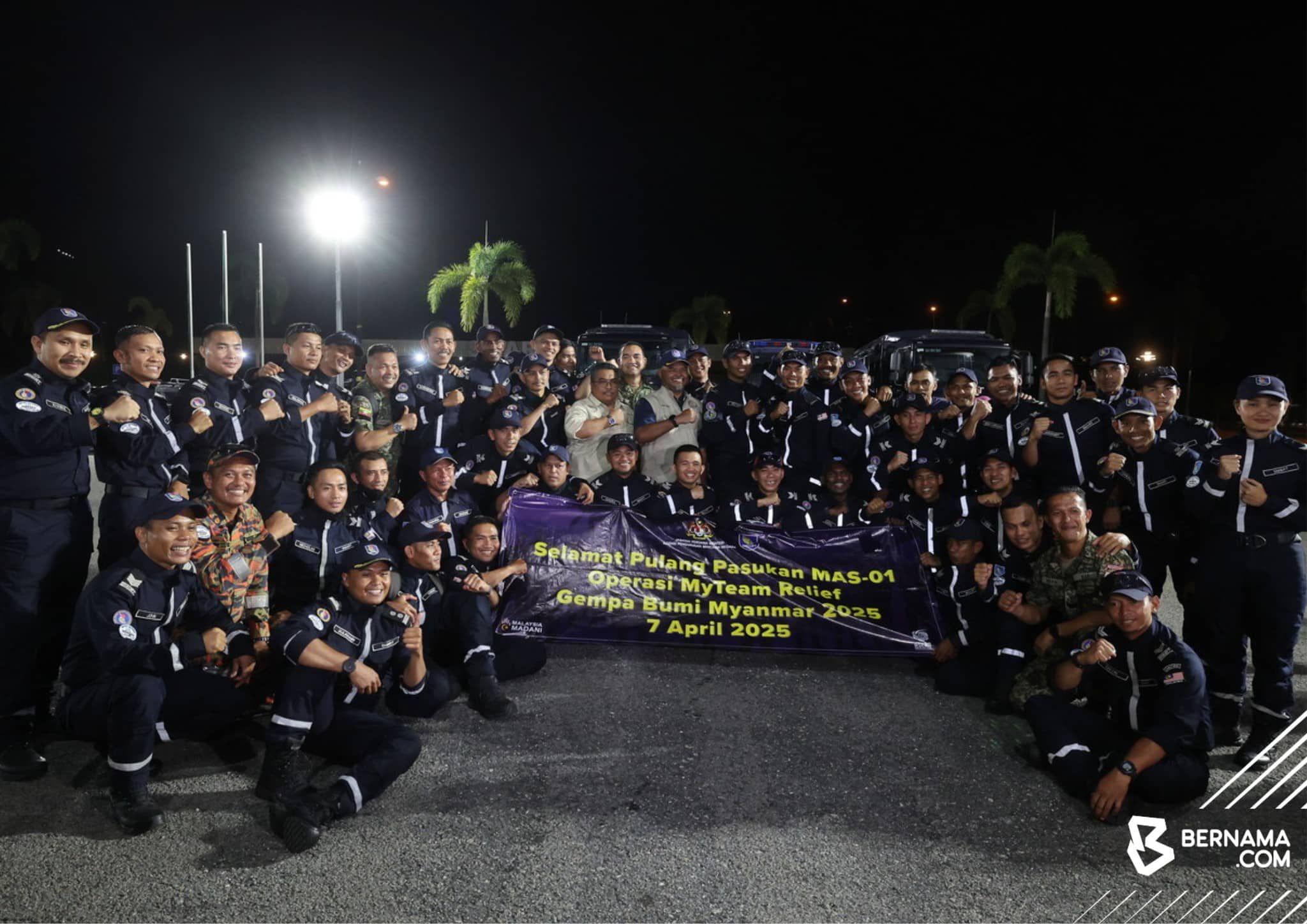 奋战余震与高温   SMART完成缅甸救援返国