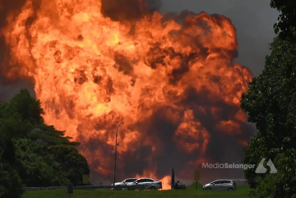 【天然气管爆炸】 录取56人口供助查  警方：初步报告两周出炉