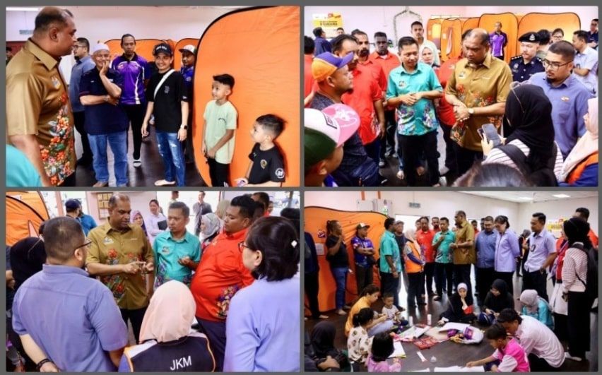 狂风暴雨来袭损坏民宅   双溪毛糯区7户迁往疏散中心