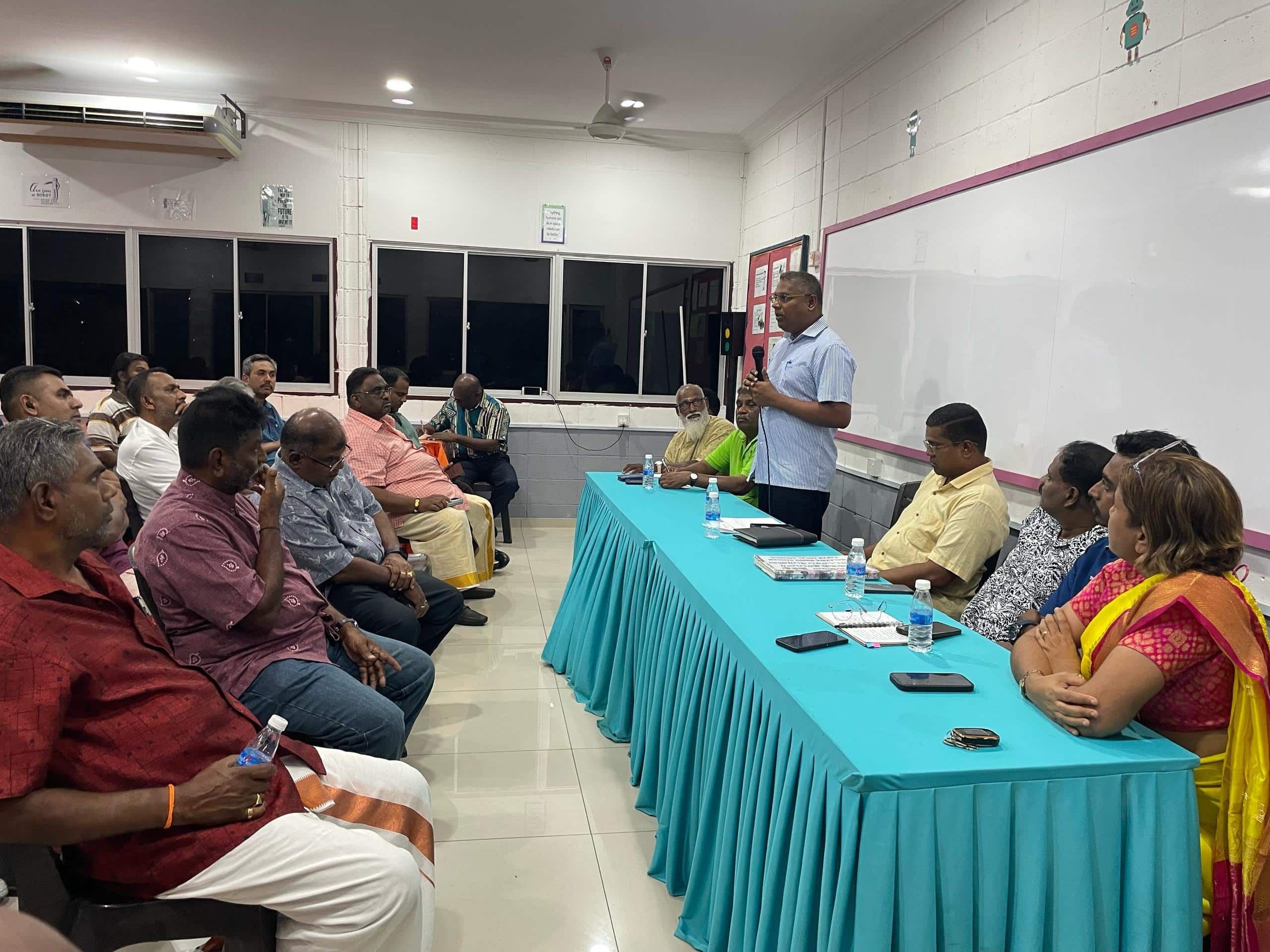 வட கிள்ளானில் வழிபாட்டுத் தலங்கள் எதிர்நோக்கும் பிரச்சனைகளை விவாதிக்க ஆலயப் பொறுப்பாளர்களுடன் சந்திப்பு