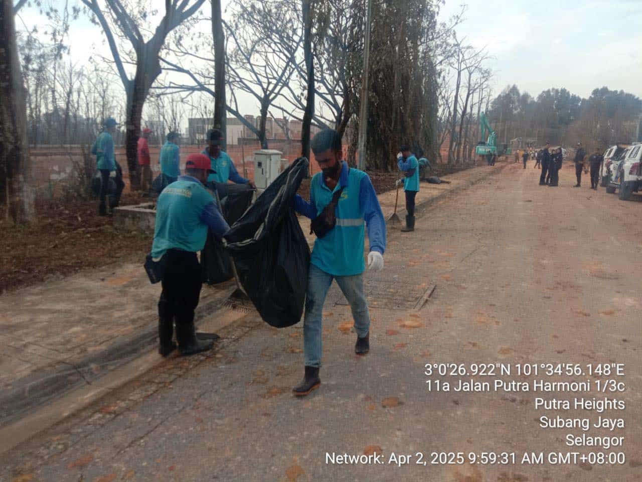 梳邦市厅联手KDEB善后  助布特拉高原灾后恢复