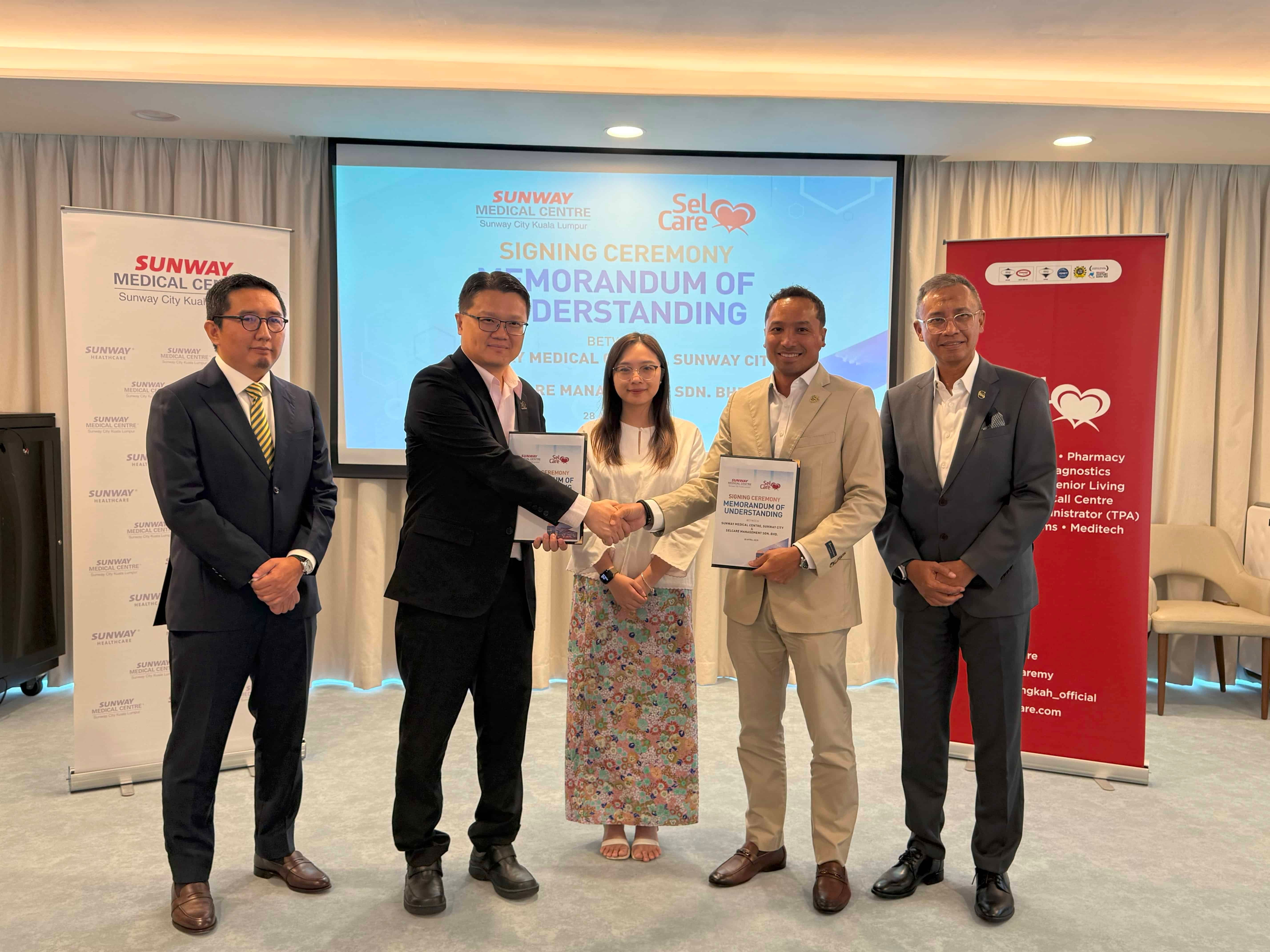 Selcare与双威医疗中心签备忘录    嘉玛丽雅：加强心脏病筛查与治疗