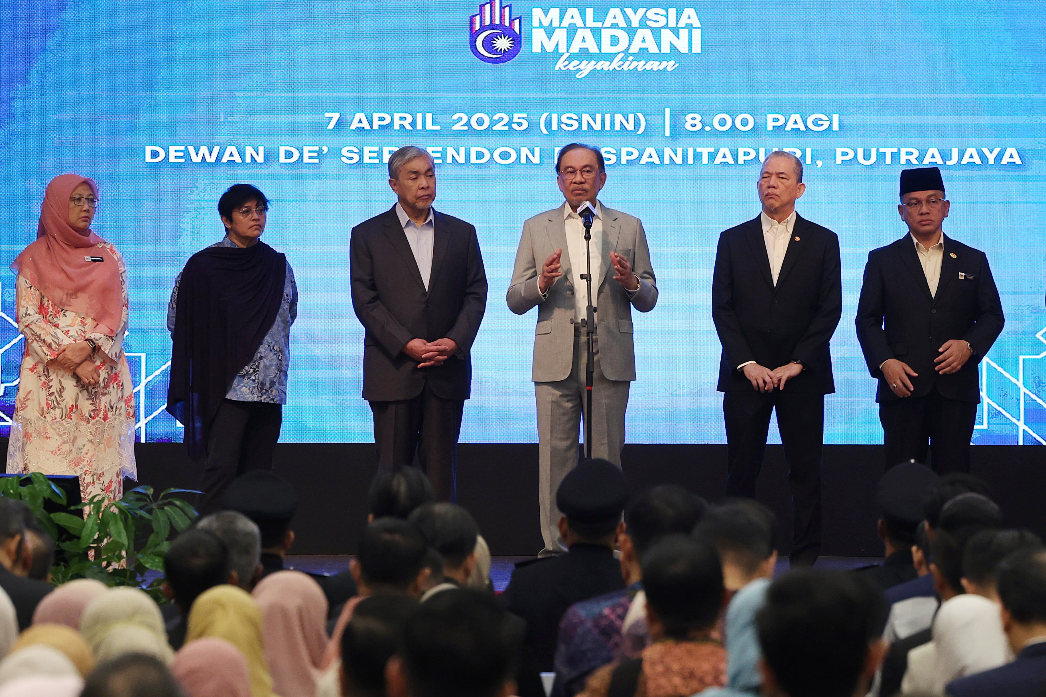 批美国征税背离自贸精神 安华：东盟须谨慎应对.统一谈判立场