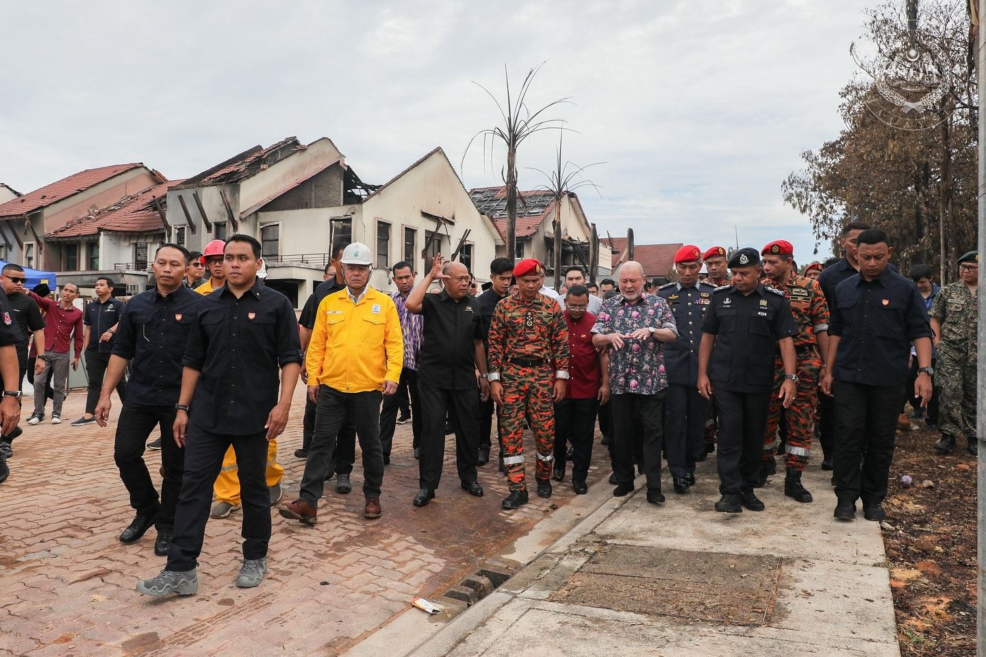 Putra Heights disaster: King visits ground zero