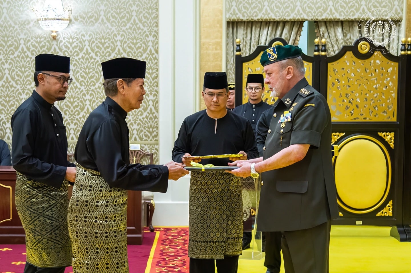 Swearing-in ceremony of Ramli as Penang Governor on May 1