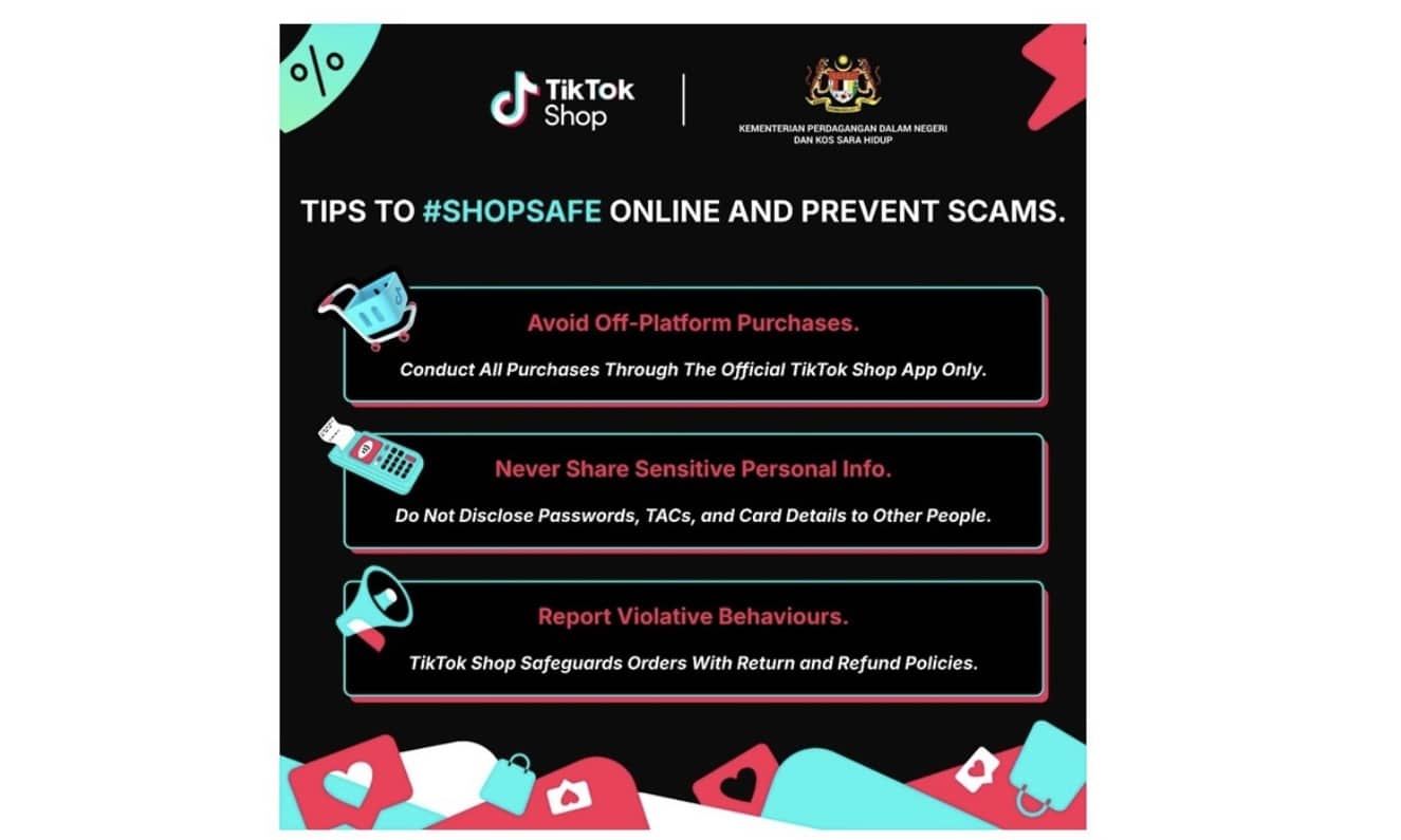 TikTok Shop, KPDN team up to fight online scams