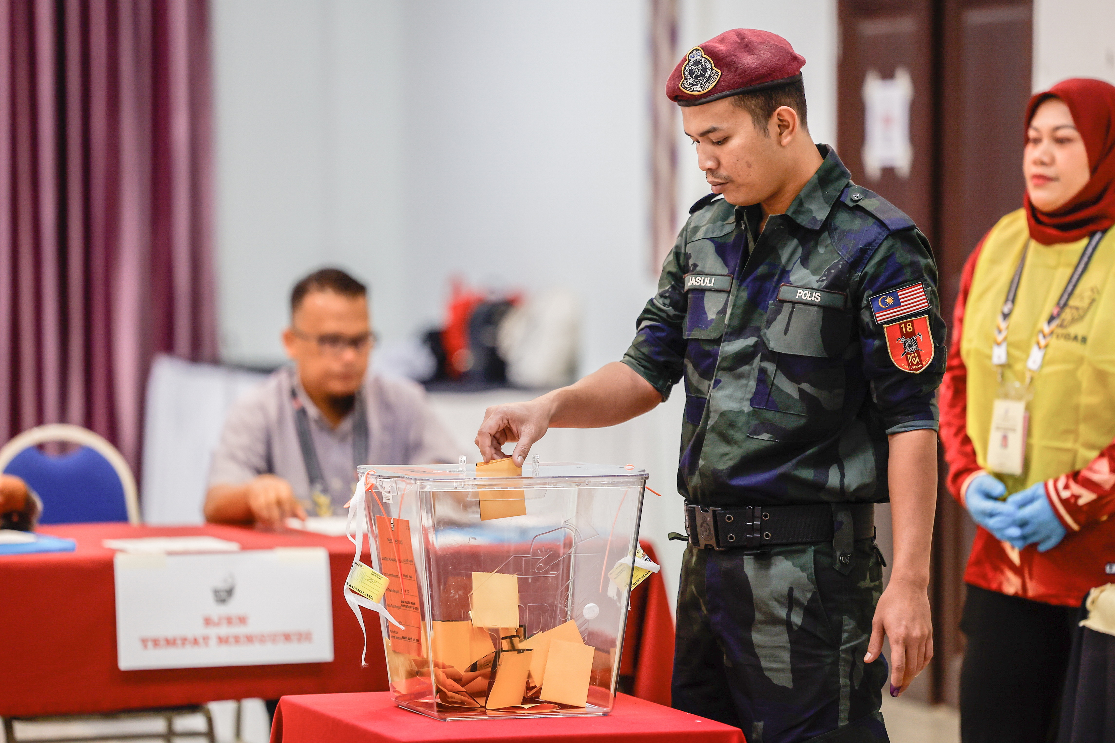 Ayer Kuning by-election: EC targets over 70 pct turnout on Saturday