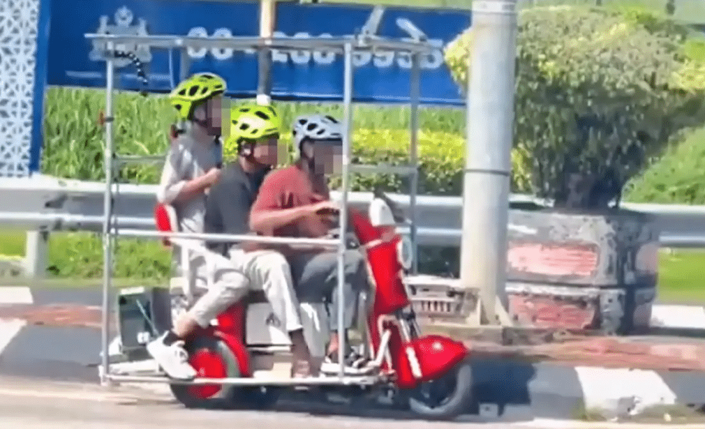 பொது சாலைகளில் மின்னியல் ஸ்கூட்டர்களை ஓட்டுவது குற்றமாகும்