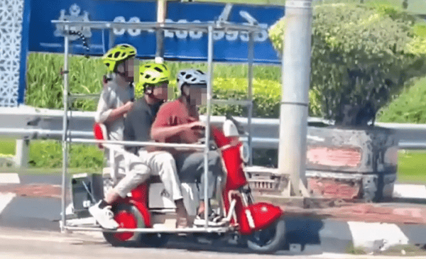 பொது சாலைகளில் மின்னியல் ஸ்கூட்டர்களை ஓட்டுவது குற்றமாகும்