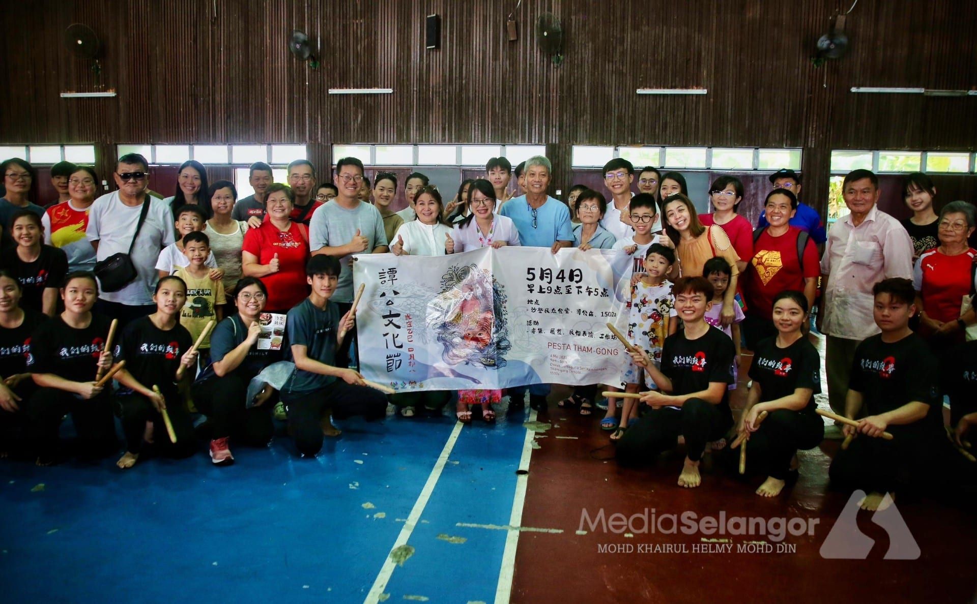 赞年轻人号召沙登谭公文化节   王诗棋吁大众携手宣传客家文化