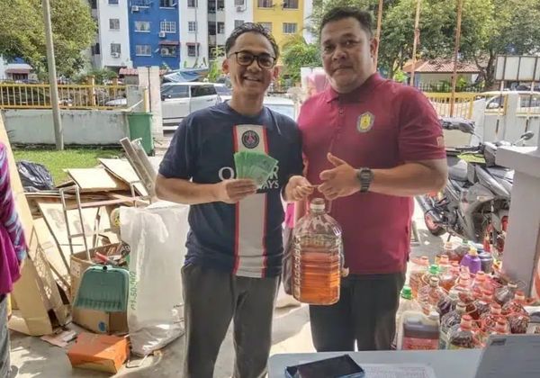 安邦市会办“垃圾变现金”活动 成功收逾623公斤回收物品