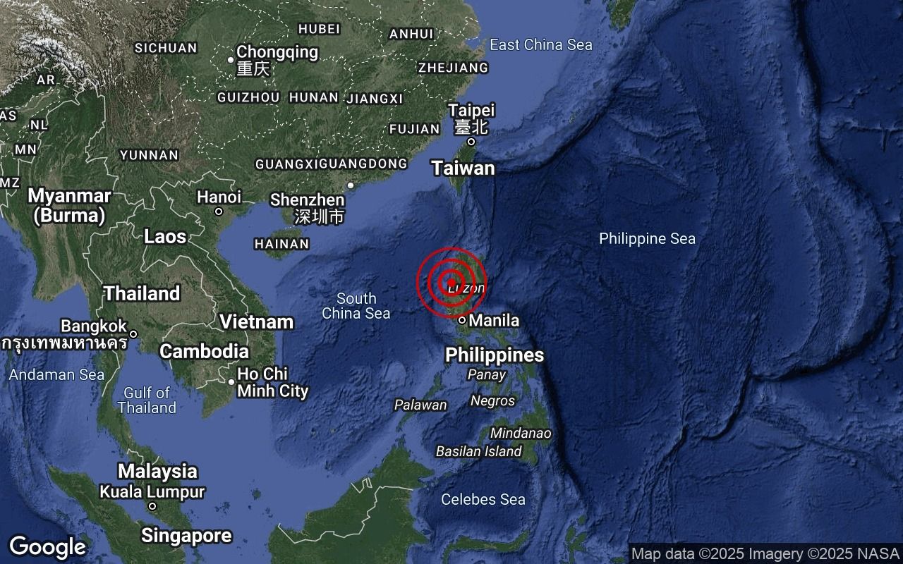 菲律宾再有地牛翻身！  吕宋岛发生5.2级地震
