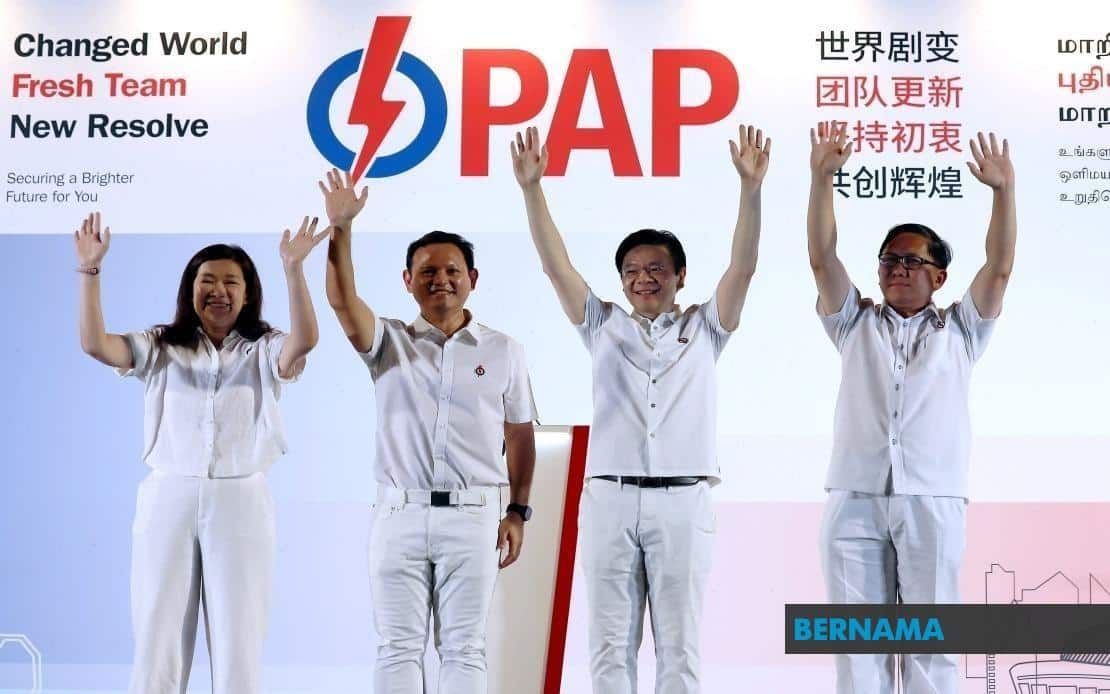 人民行动党在新加坡国会选举中获胜