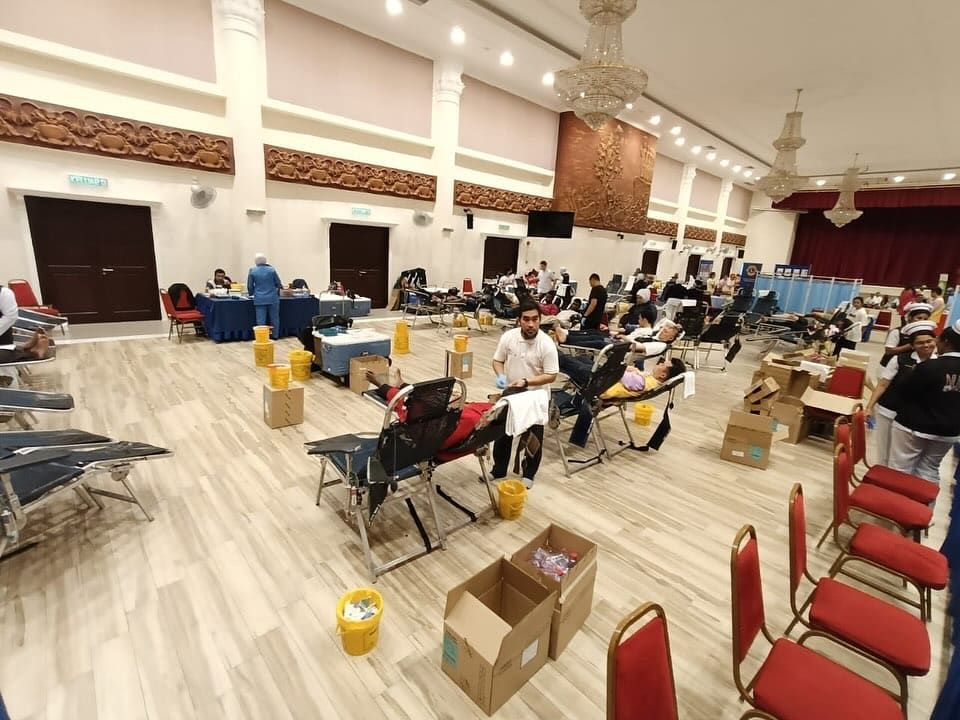 国家血库中心明在雪隆区  7地点办捐血运动