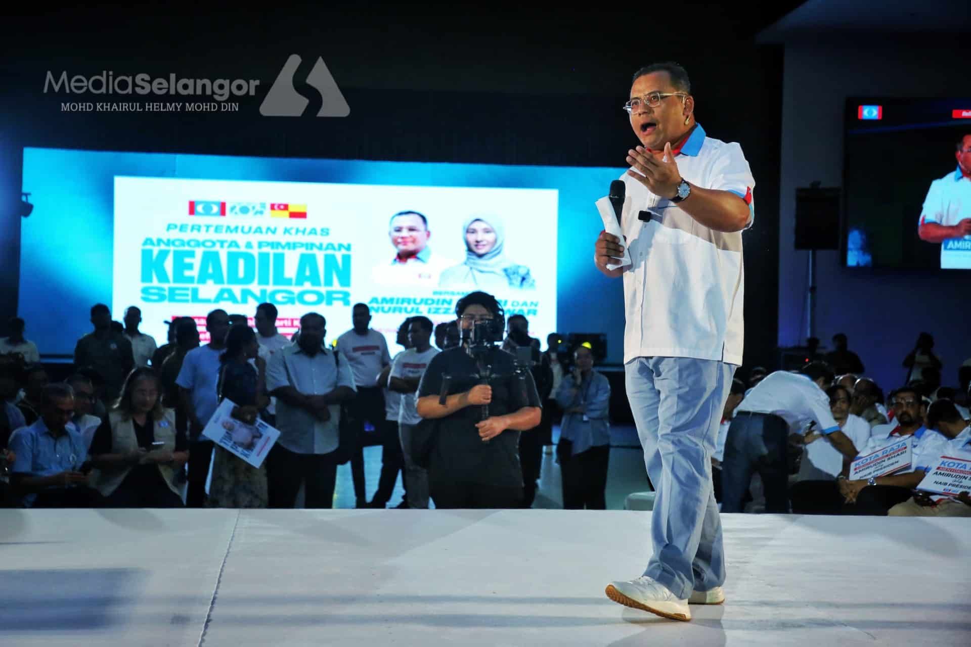 【公正党党选】选出为党斗争的领袖  阿米鲁丁：落选者继忠诚迈进