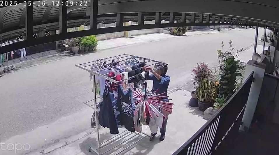 骑摩托偷内衣被拍下 本地男被捕今申请延扣