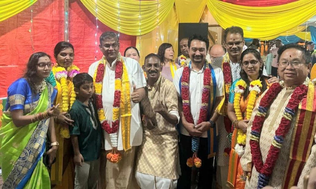 கோலக் கிள்ளான் ஸ்ரீ பால சுப்பிரணியர் ஆலய சித்ரா பௌர்ணமி விழாவில் பாப்பாராய்டு பங்கேற்பு