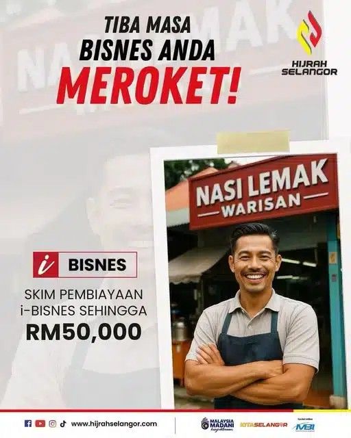 想创业扩大业务无资金？ 雪州人可求助Hijrah Selangor友好融资