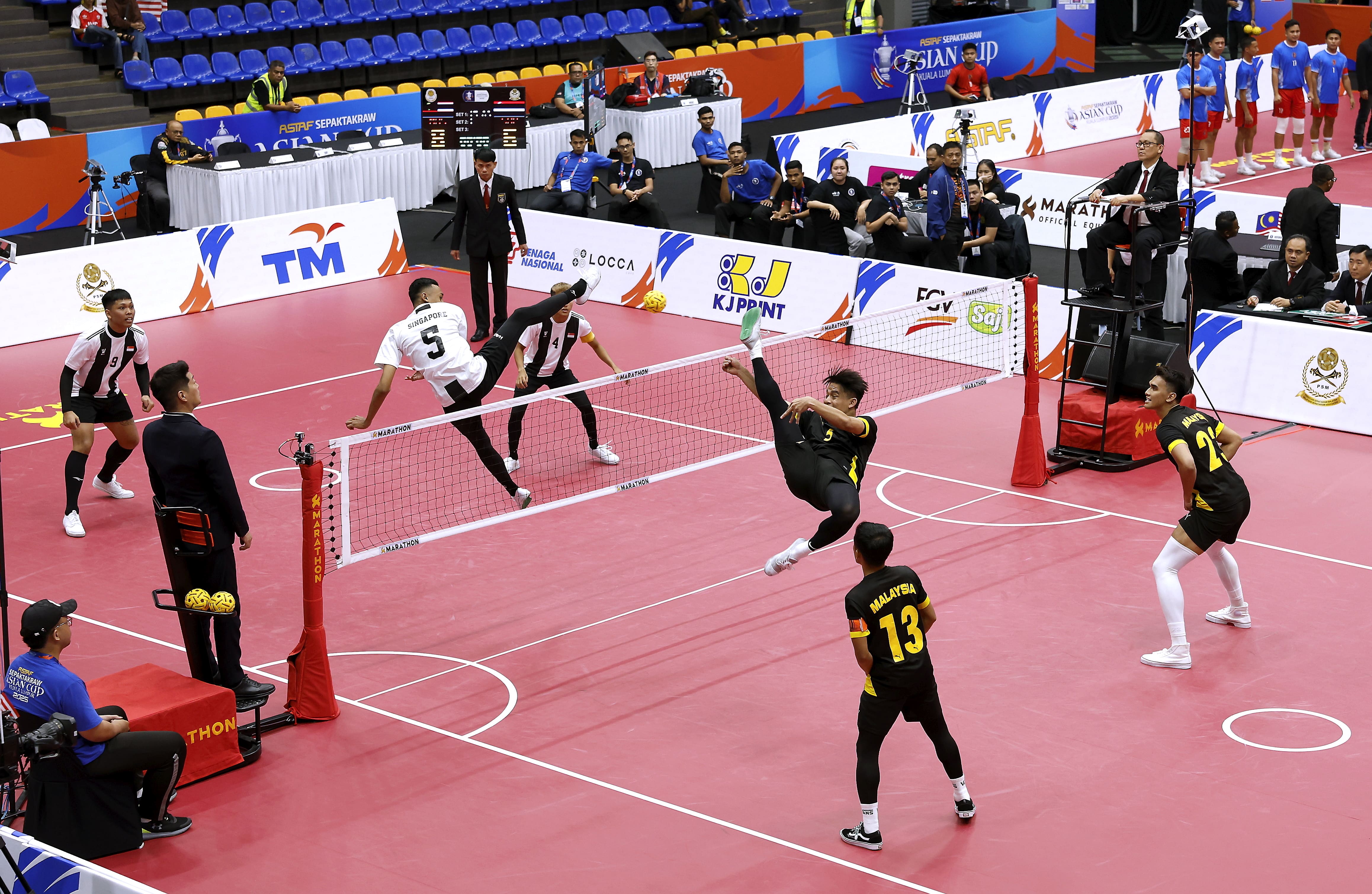 Malaysia mara ke suku akhir regu sepak takraw Piala Asia 2025