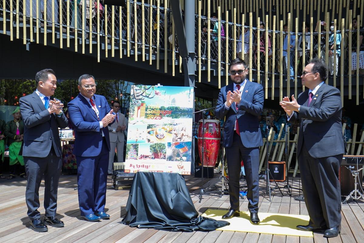 Raja Muda rasmi pameran Minggu Selangor di Ekspo Dunia Osaka, Jepun