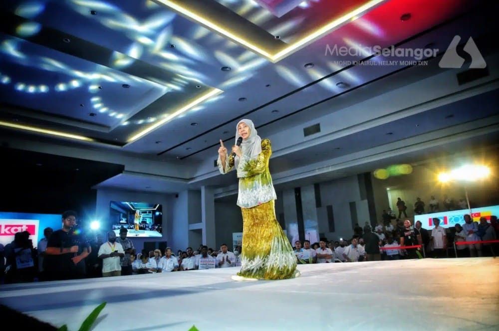 【公正党党选】全力关注加强基层关系  努鲁冀办高影响力活动