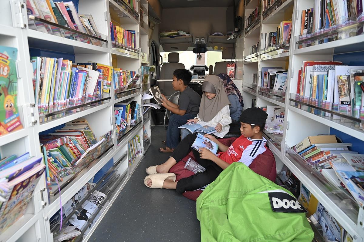 Aktiviti kanak-kanak tarikan program komuniti sihat Klang
