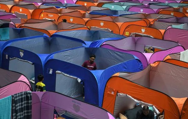 沙巴水灾灾情今午好转 灾民减至695人.滞留2疏散中心