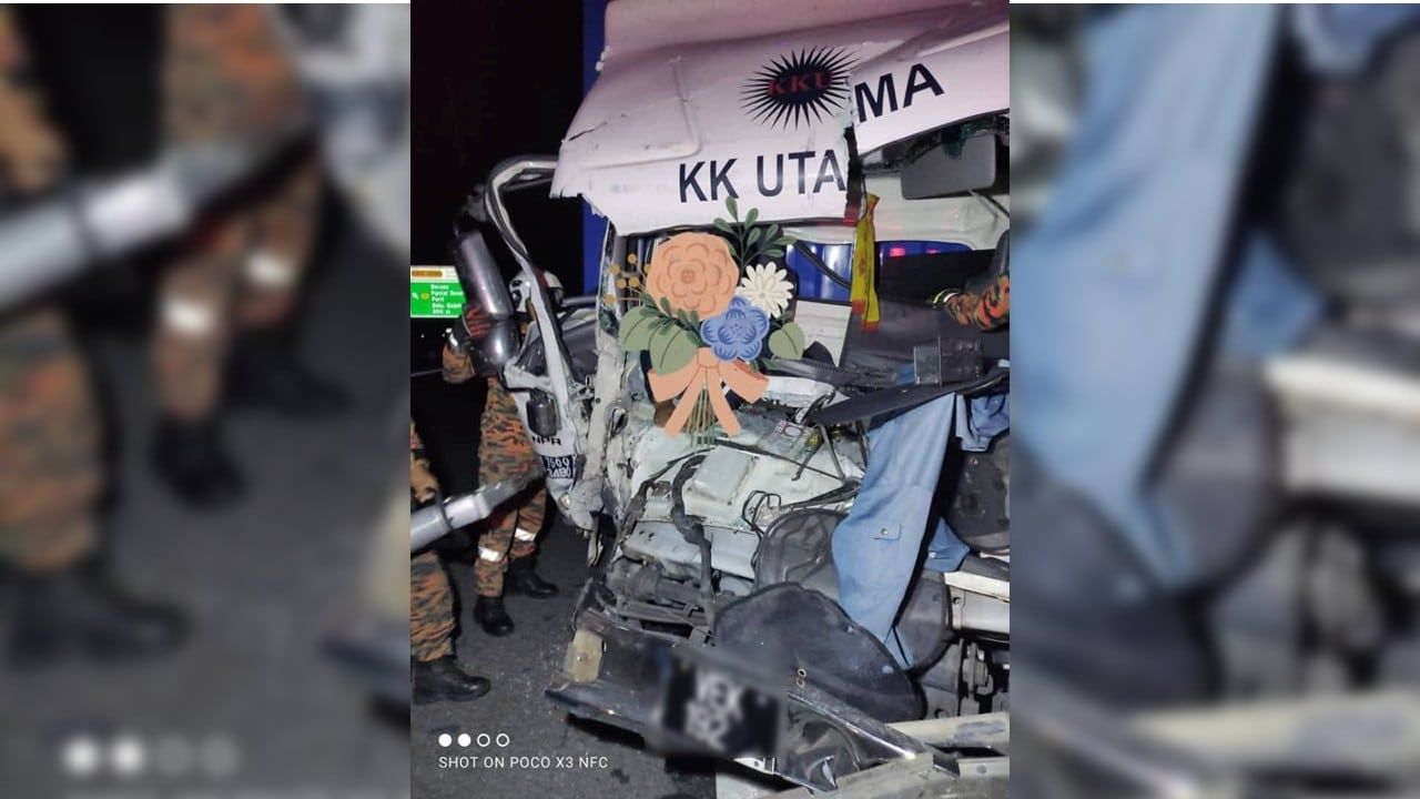 撞拖格罗里后方 37岁罗里司机当场毙命