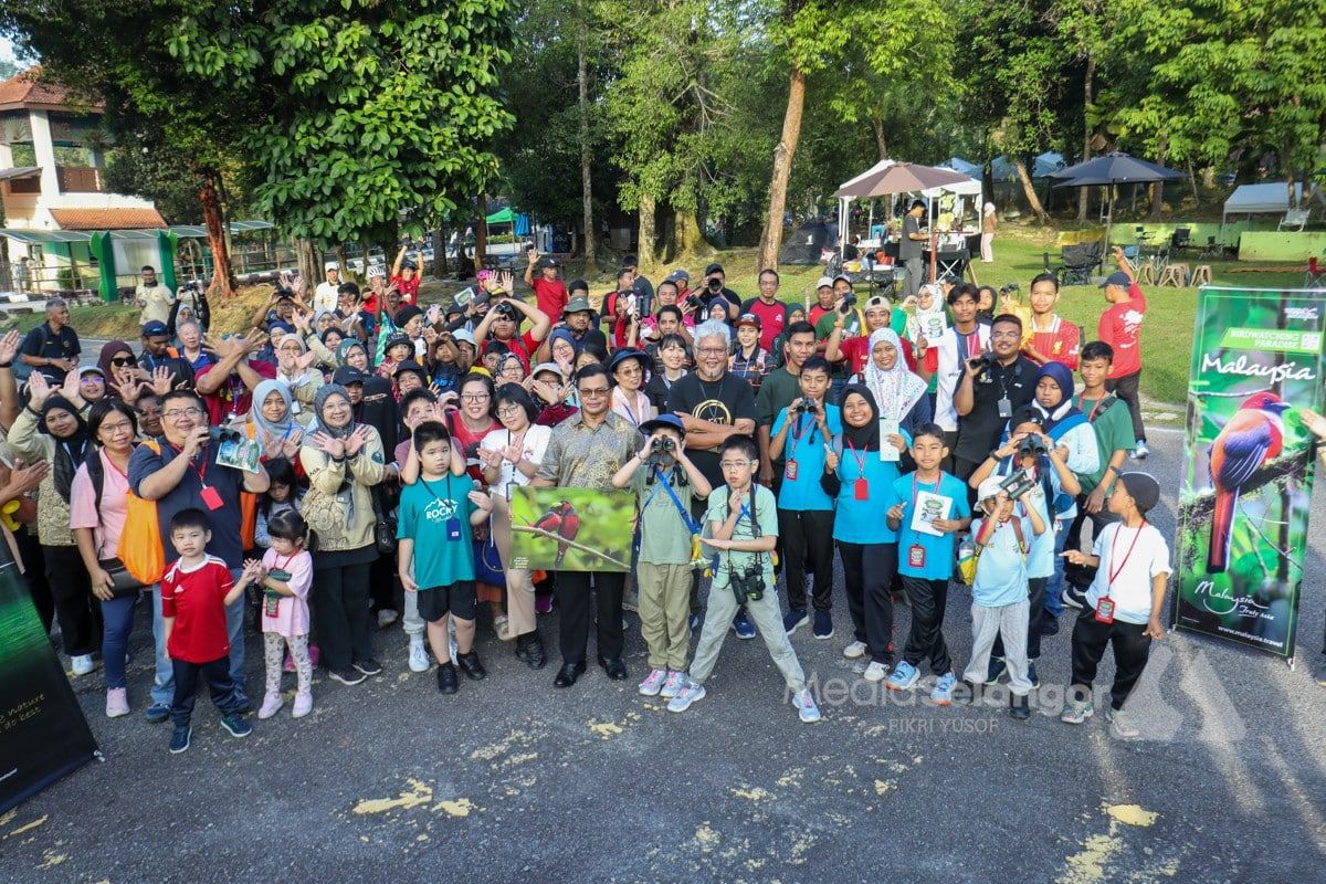 莎阿南市厅办迷你观鸟赛  宣导保护环境与鸟类重要性