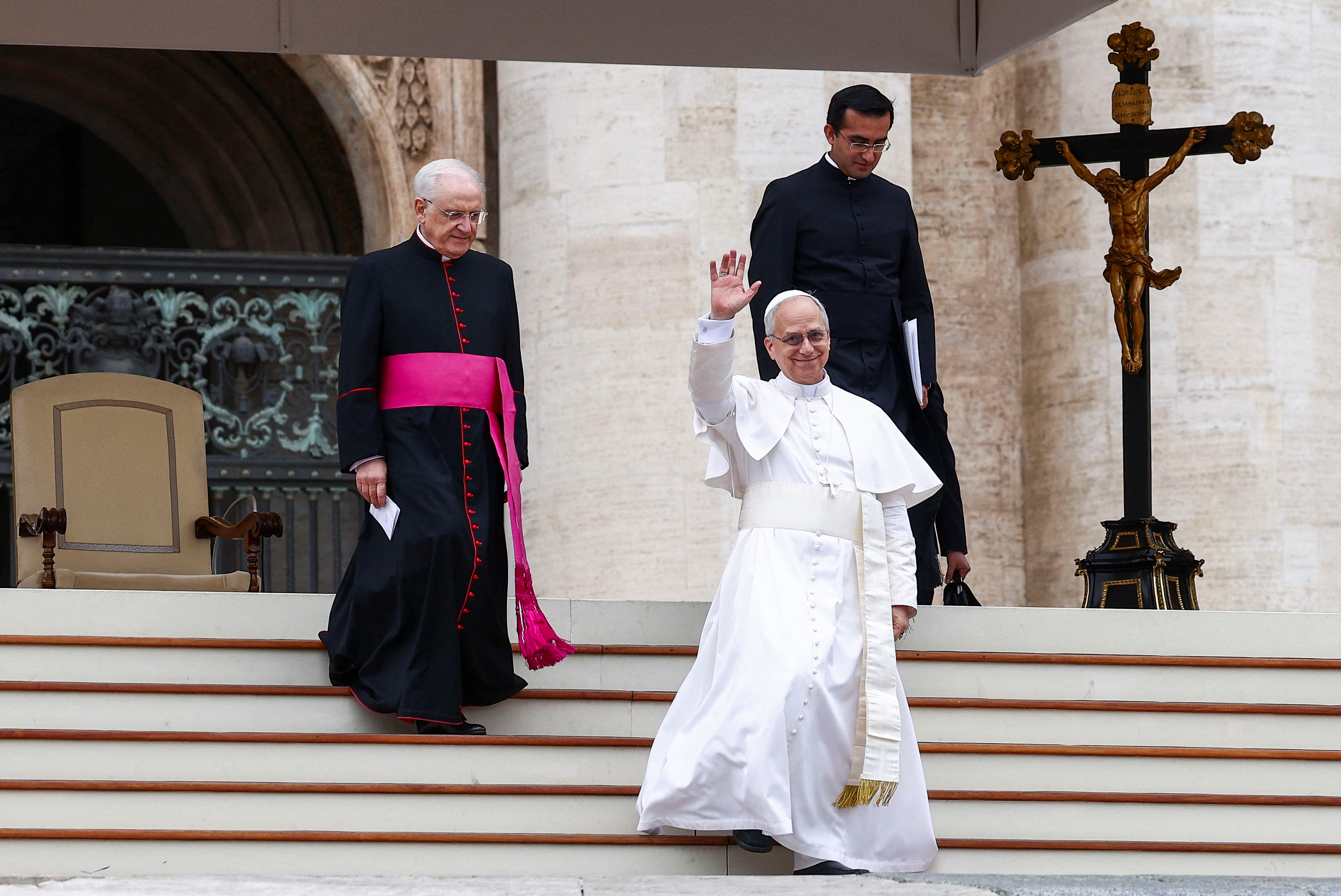 Pope Leo asks Israel to allow humanitarian aid in Gaza