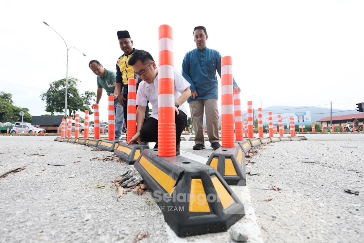 RM50,000 naik taraf prasarana jalan, elak kemalangan akibat pusingan-u haram