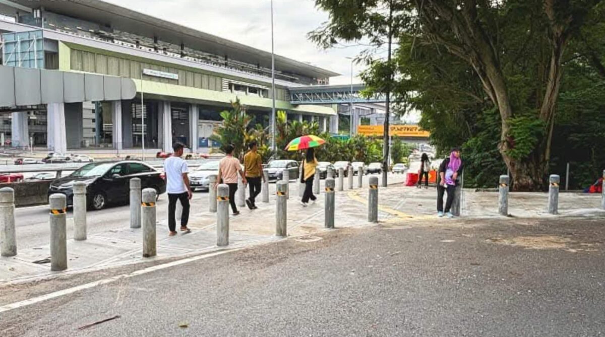 Laluan pejalan kaki MRT Phileo Damansara siap sepenuhnya, kos RM200,000