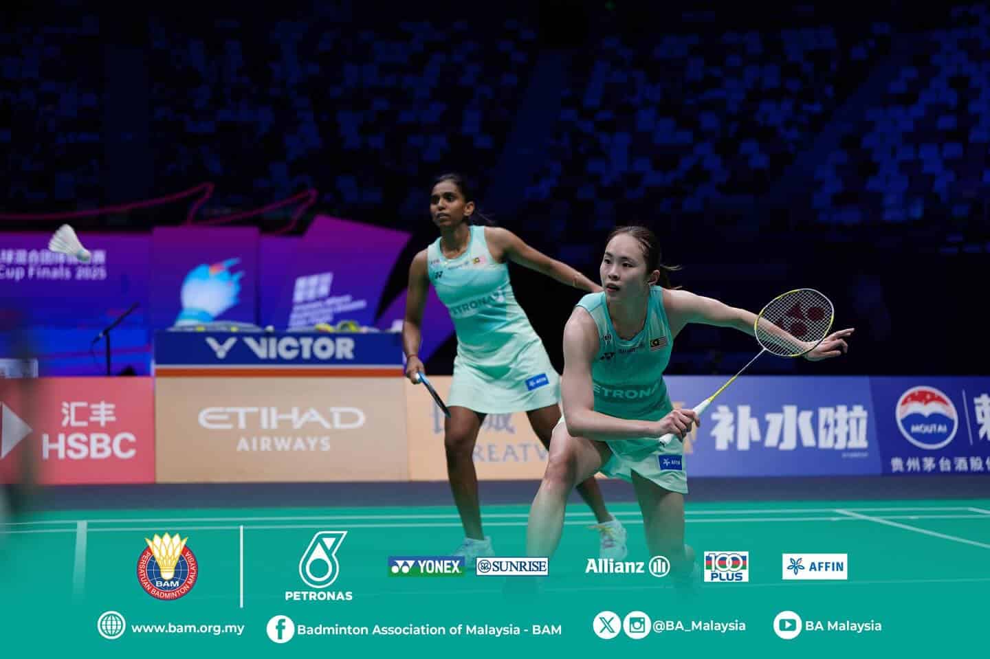 Piala Sudirman 2025: Malaysia naib juara kumpulan C, tewas 2-3 kepada Jepun