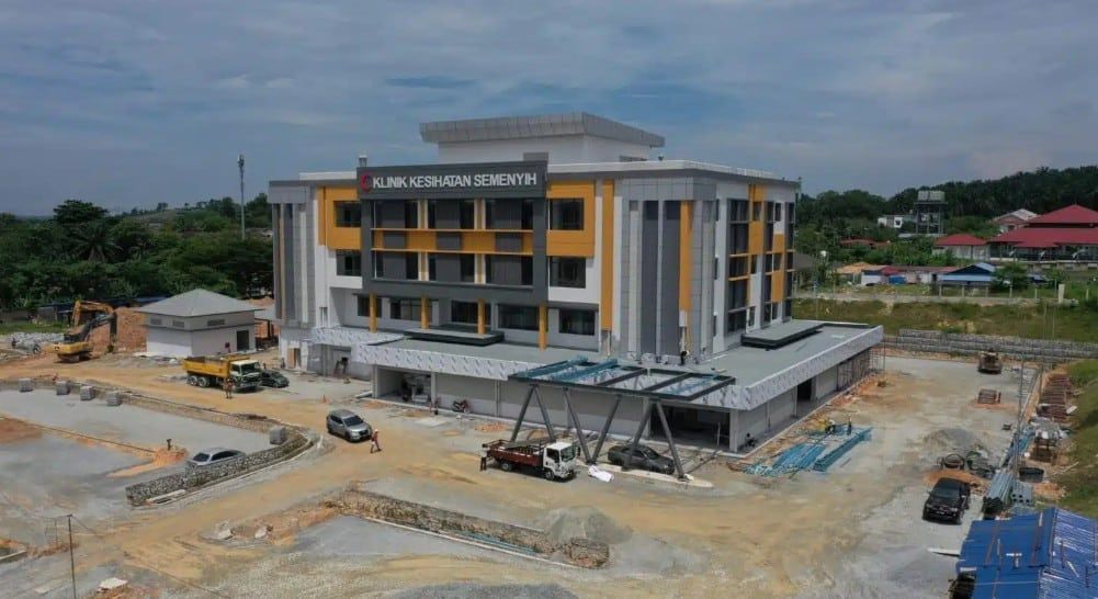 重建工程如火如荼施工中  士毛月卫生诊所料最迟9月启用