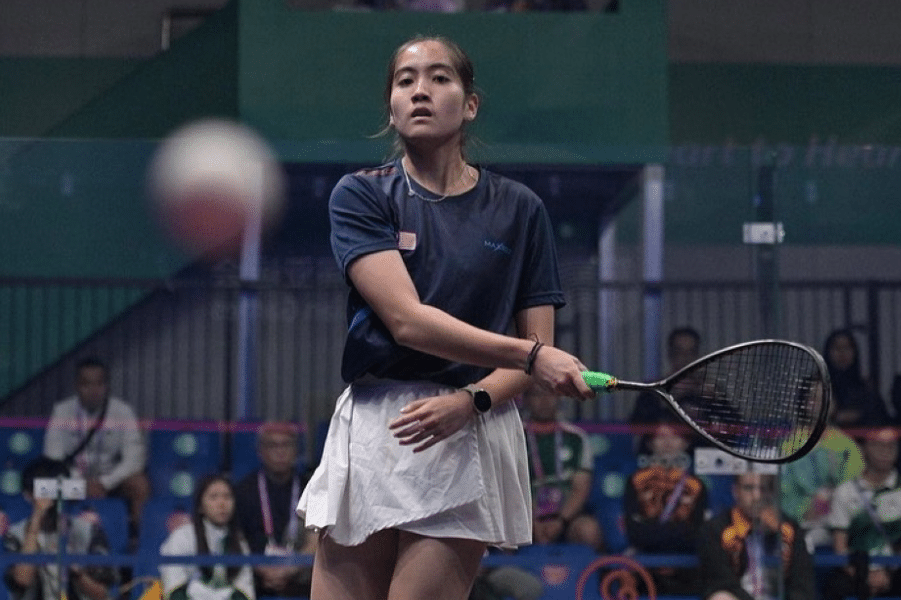 2025 இளையோர் ஸ்குவாஷ் போட்டியின் இறுதி ஆட்டத்தில் தேசிய வீராங்கனை வெற்றி