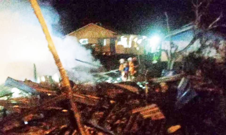 வீட்டில் ஏற்பட்ட தீ விபத்தில் முதியவர் கருகி மரணம்