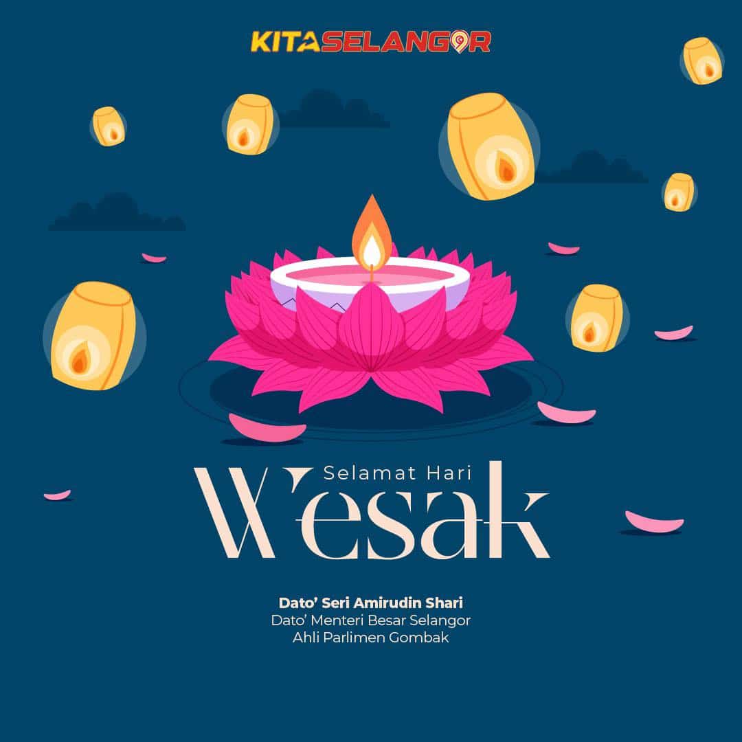 MB ucap selamat Hari Wesak, harap dirai dengan meriah, harmoni