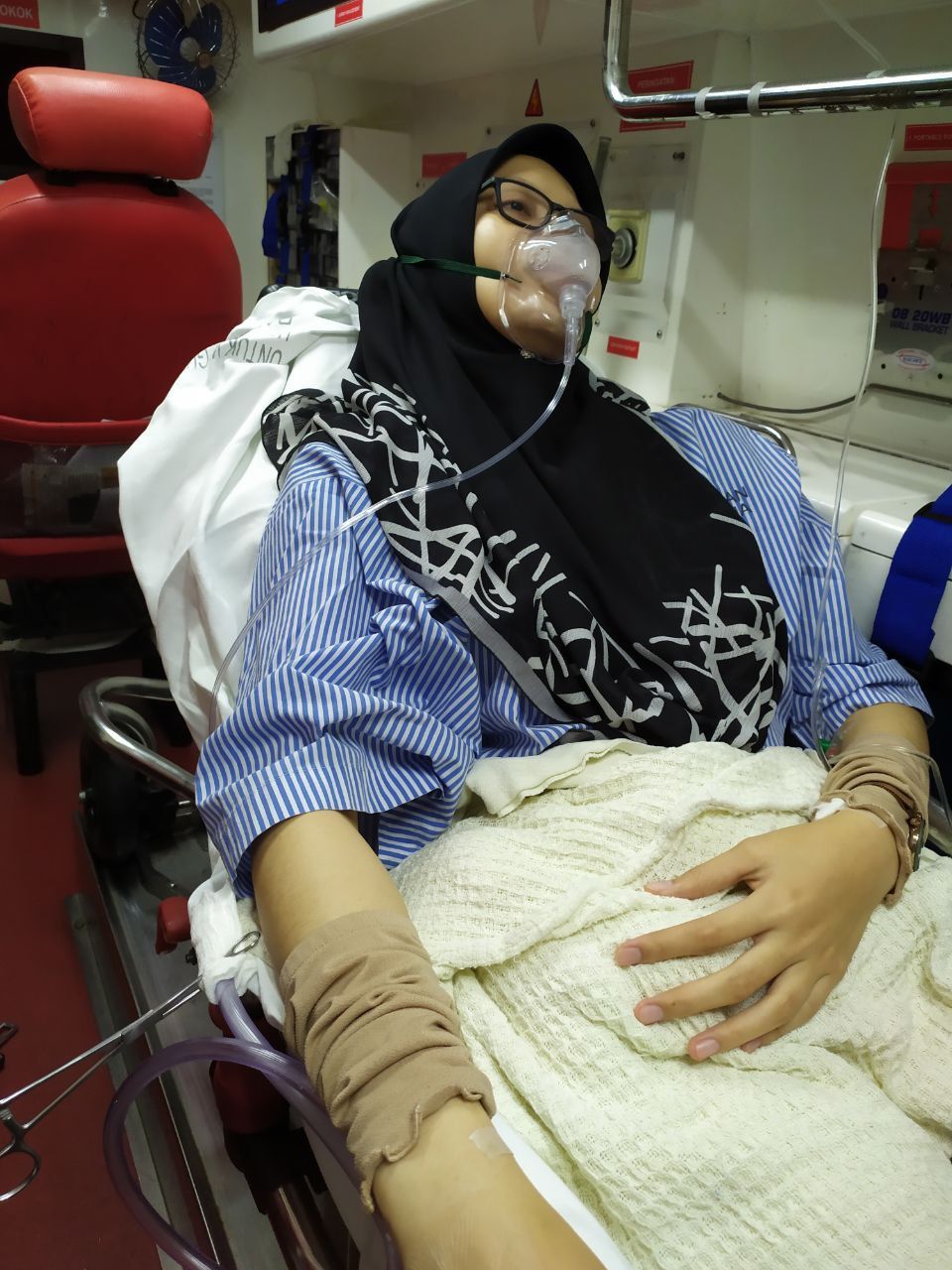 Jadi perokok pasif, paru-paru ibu dua anak empat kali ditebuk