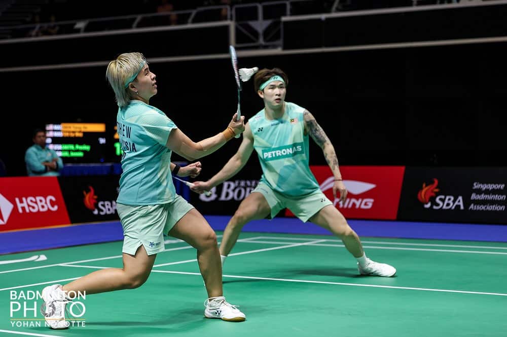 Reunited Tang Jie-Ee Wei off to winning start in Singapore Open