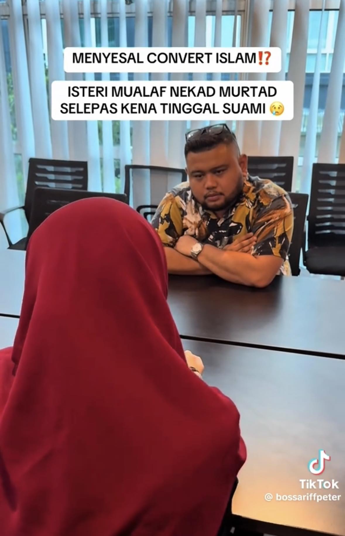 Mais mohon bantuan kesan wanita mualaf tular di laman sosial