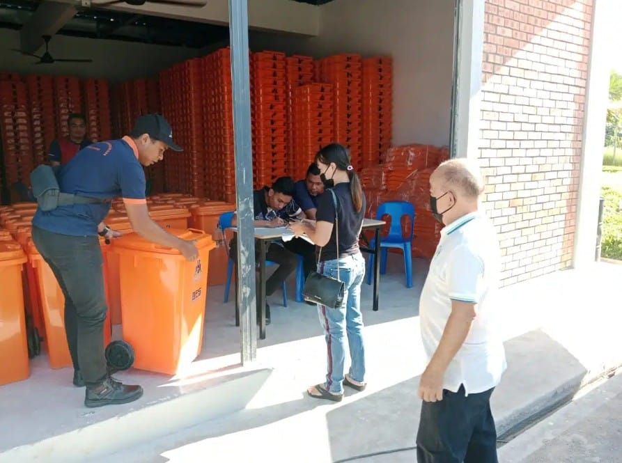 已缴全年逾RM200门牌税业主  可向士拉央市会领120升垃圾桶