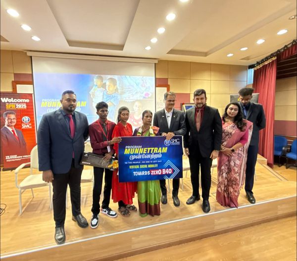 கல்வி வறுமையின் பிடியில் இருந்து குடும்பத்தை விடுவித்து சிறந்த எதிர்காலத்திற்கு வித்திடும்- பாப்பாராய்டு