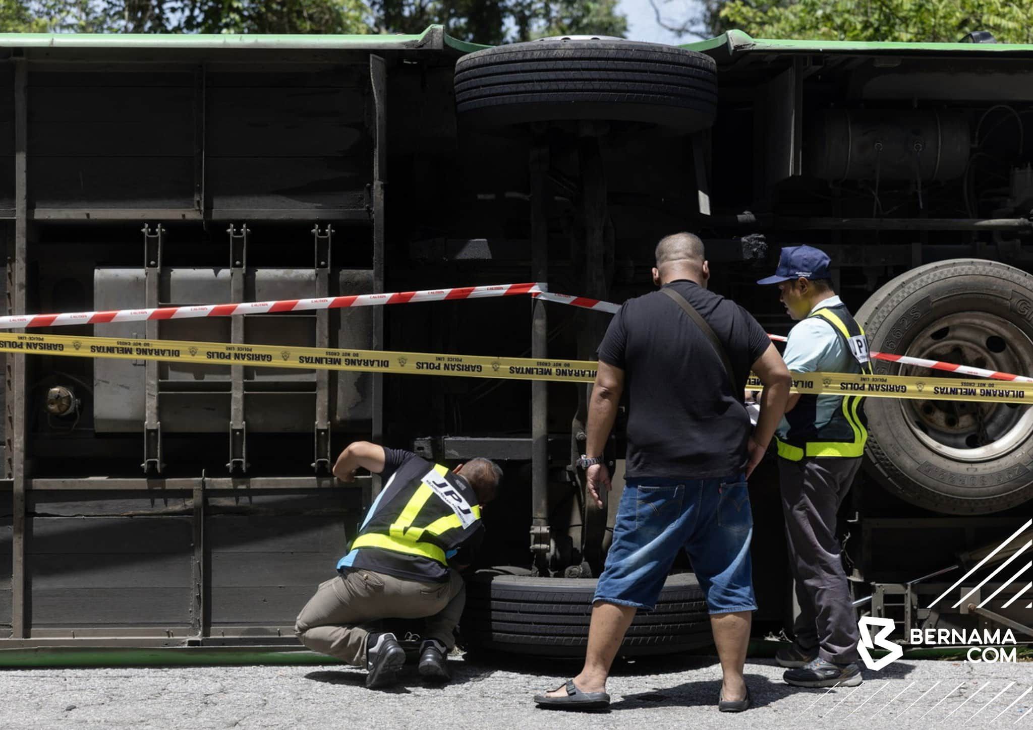【宜力车祸15人丧命】高教部检讨学生租用巴士程序