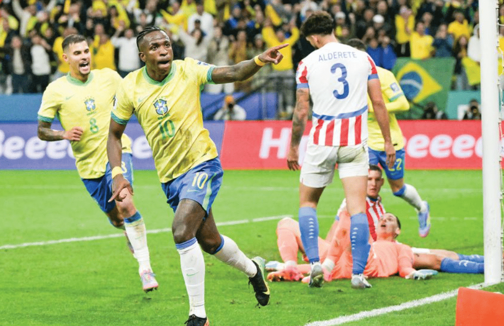 2026 உலகக் கிண்ண போட்டிக்கான தங்களின் இடத்தை  பிரேசில் உறுதி செய்தது