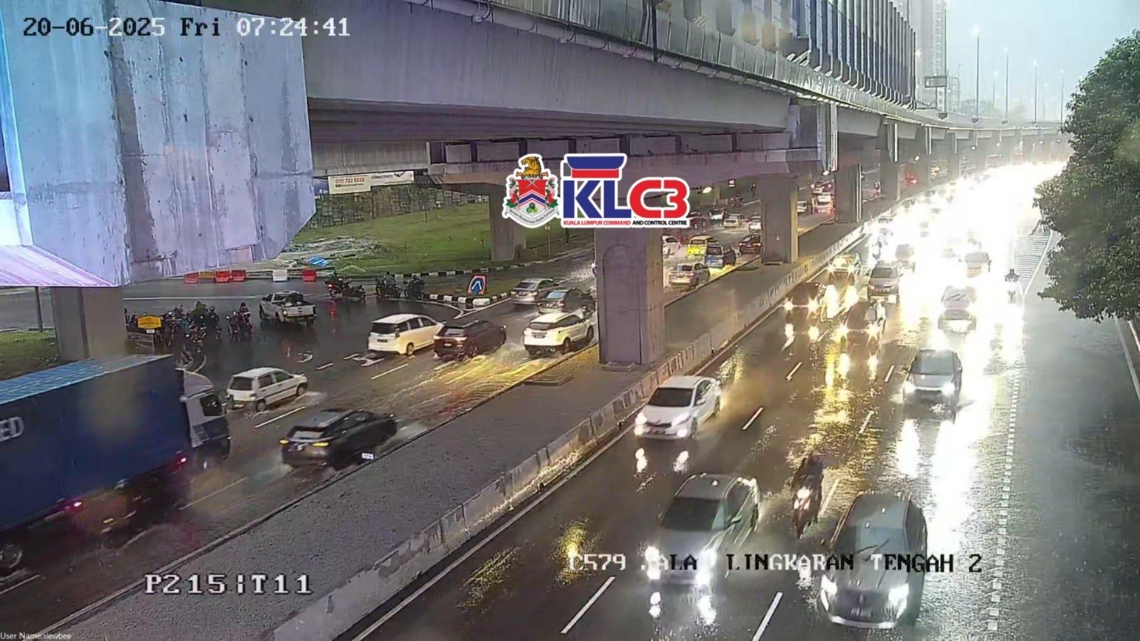 半岛多州包括雪隆布料有雨至11时 风险区注意环境及路面积水情况