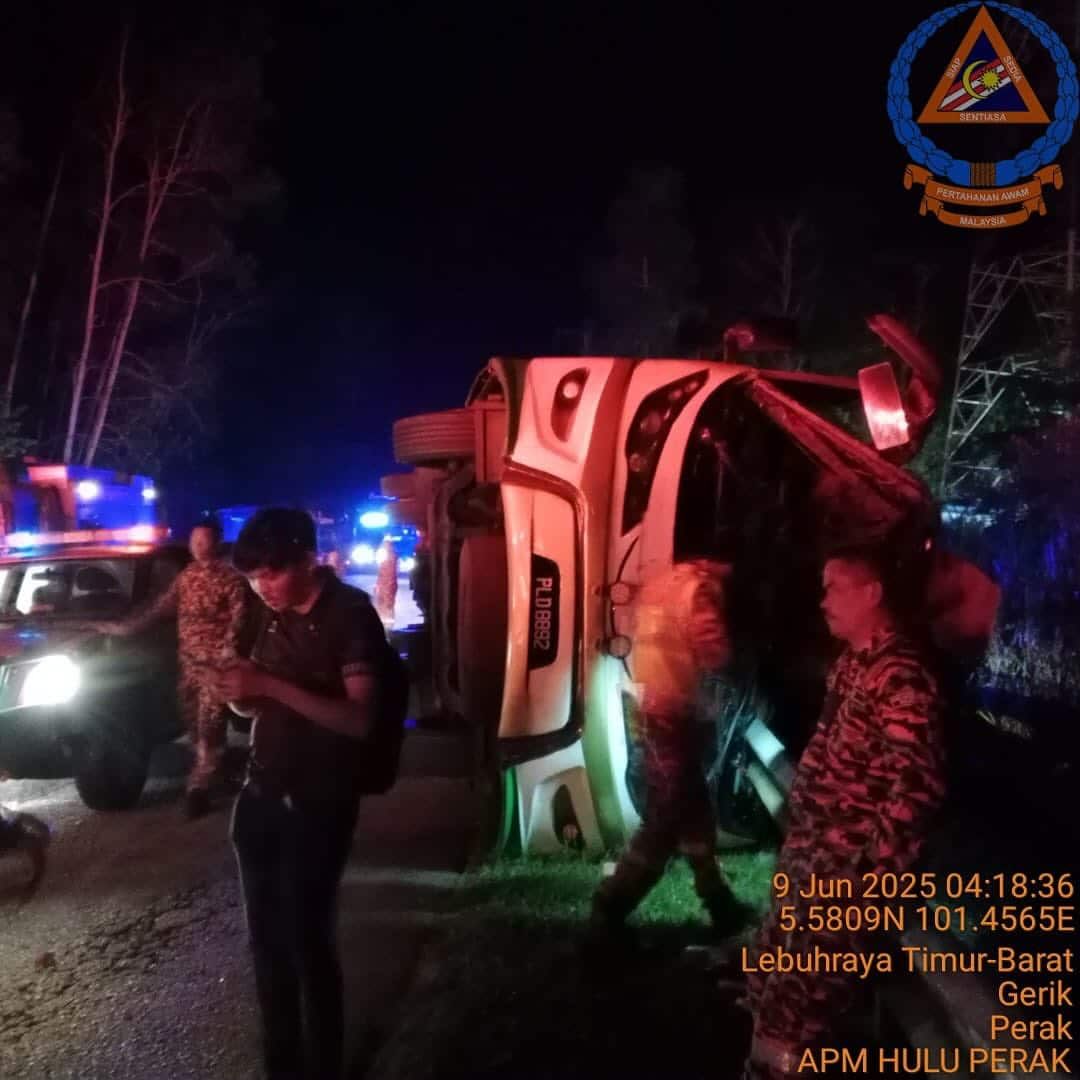 UPSI车祸波及42学生 校方设行动室供查询