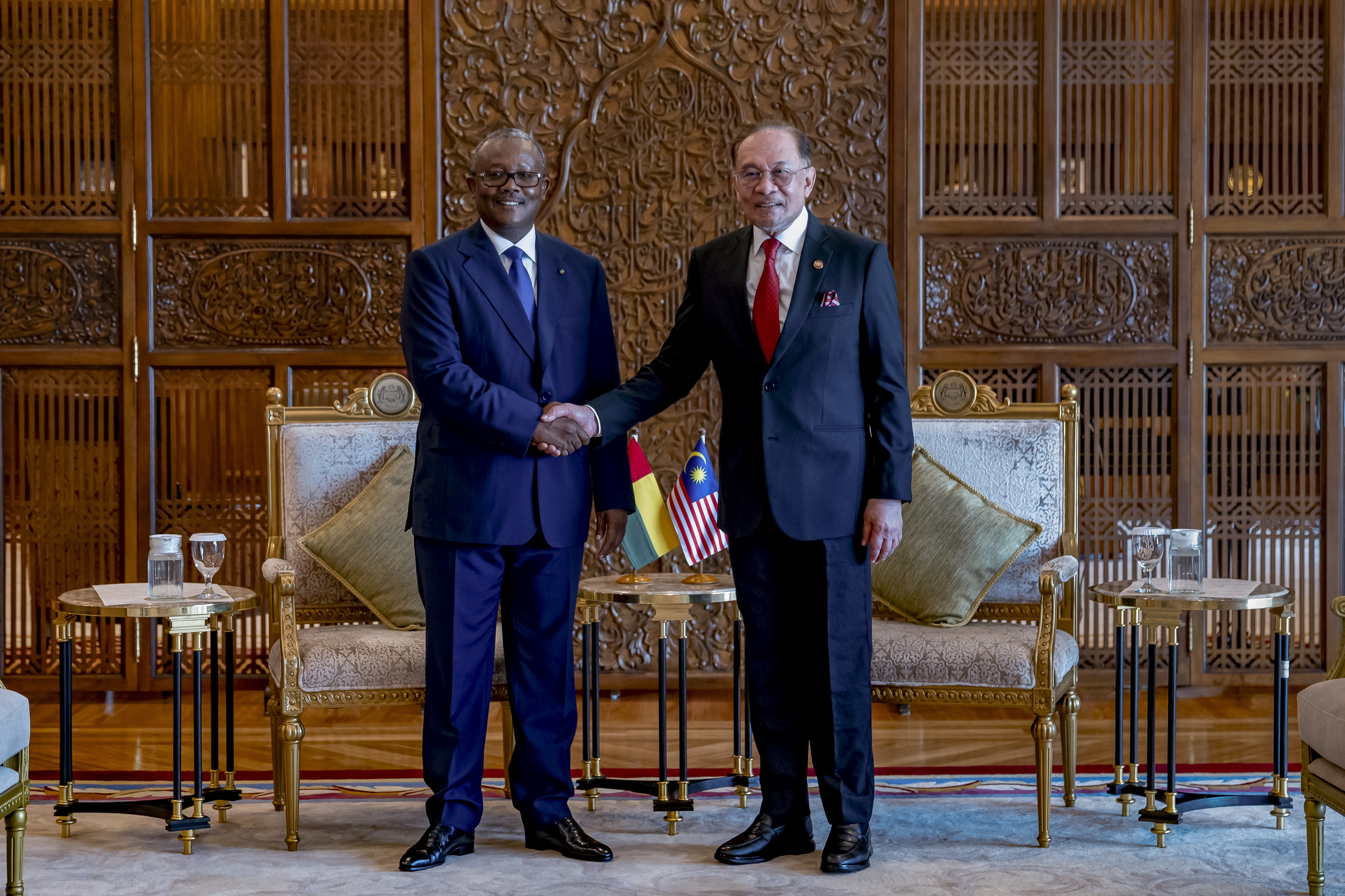 Anwar hosts luncheon for Guinea-Bissau President